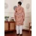 Picture of Exquisite Silk Tan Kurtas