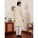 Picture of Excellent Silk Tan Kurtas