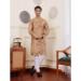 Picture of Marvelous Silk Tan Kurtas