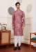 Picture of Elegant Silk Rosy Brown Kurtas