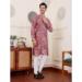 Picture of Elegant Silk Rosy Brown Kurtas