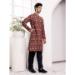 Picture of Excellent Silk Maroon Kurtas