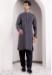 Picture of Sublime Silk Slate Grey Kurtas