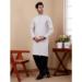 Picture of Ideal Linen Light Grey Kurtas