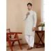 Picture of Appealing Linen Light Grey Kurtas