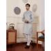 Picture of Appealing Linen Light Slate Grey Kurtas