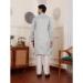 Picture of Appealing Linen Light Slate Grey Kurtas