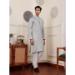 Picture of Appealing Linen Light Slate Grey Kurtas