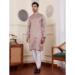 Picture of Statuesque Linen Rosy Brown Kurtas