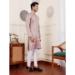 Picture of Statuesque Linen Rosy Brown Kurtas