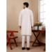 Picture of Sublime Silk Off White Kurtas