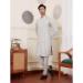 Picture of Lovely Silk Light Grey Kurtas