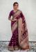 Picture of Fine Silk Saddle Brown Saree