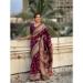 Picture of Fine Silk Saddle Brown Saree