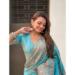 Picture of Marvelous Silk Sky Blue Saree