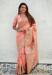 Picture of Graceful Silk Light Salmon Saree