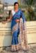 Picture of Delightful Silk Steel Blue Saree