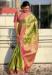 Picture of Nice Linen Lime Green Saree