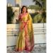 Picture of Magnificent Linen Dark Khaki Saree