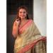 Picture of Grand Linen Dark Grey Saree