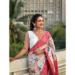 Picture of Ravishing Silk Indian Red Saree