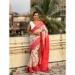 Picture of Ravishing Silk Indian Red Saree