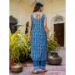 Picture of Elegant Cotton Midnight Blue Readymade Salwar Kameez