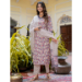 Picture of Fascinating Cotton Silver Readymade Salwar Kameez