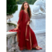 Picture of Fine Silk Maroon Readymade Salwar Kameez