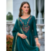 Picture of Splendid Silk Dark Green Readymade Salwar Kameez