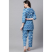 Picture of Ravishing Rayon Midnight Blue Readymade Salwar Kameez