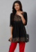 Picture of Enticing Rayon Black Kurtis & Tunic