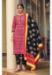 Picture of Fine Cotton Dark Red Readymade Salwar Kameez