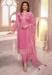 Picture of Silk Pale Violet Red Straight Cut Salwar Kameez