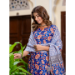 Picture of Fine Cotton Midnight Blue Readymade Salwar Kameez