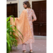 Picture of Pleasing Cotton Burly Wood Readymade Salwar Kameez