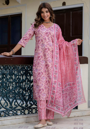 Picture of Charming Cotton Thistle Readymade Salwar Kameez