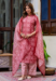 Picture of Sublime Cotton Dark Salmon Readymade Salwar Kameez