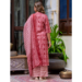 Picture of Sublime Cotton Dark Salmon Readymade Salwar Kameez