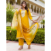 Picture of Wonderful Rayon Orange Readymade Salwar Kameez