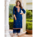 Picture of Elegant Rayon Teal Readymade Salwar Kameez