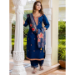 Picture of Elegant Rayon Teal Readymade Salwar Kameez