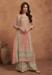 Picture of Sightly Silk Rosy Brown Straight Cut Salwar Kameez