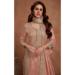 Picture of Sightly Silk Rosy Brown Straight Cut Salwar Kameez