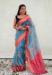 Picture of Classy Chiffon Cadet Blue Saree