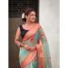 Picture of Lovely Chiffon Cadet Blue Saree