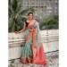 Picture of Lovely Chiffon Cadet Blue Saree