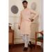 Picture of Sublime Chiffon & Silk Tan Kurtas