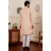 Picture of Sublime Chiffon & Silk Tan Kurtas