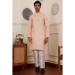 Picture of Sublime Chiffon & Silk Tan Kurtas